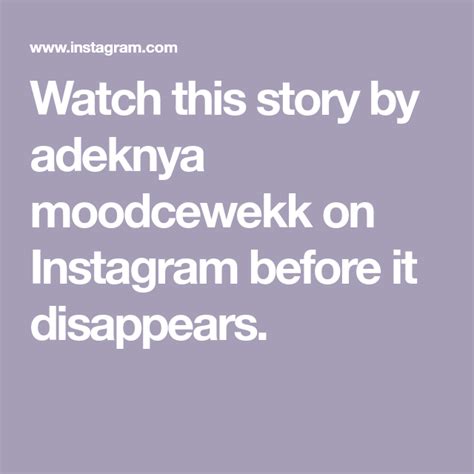 Watch this story by Amber on Instagram before it disappears..